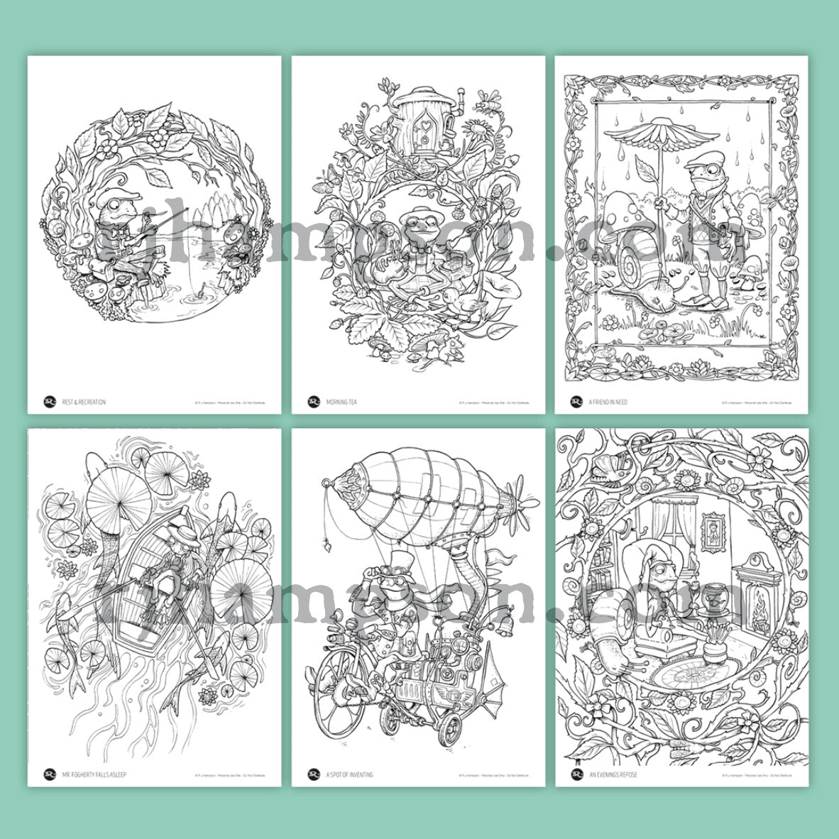 A Frog's Tale - Mini 6 Pack