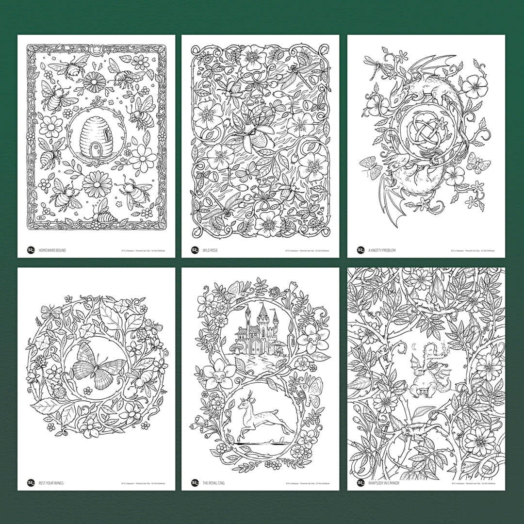 Bees, Briars and Brambles - 6 Pack