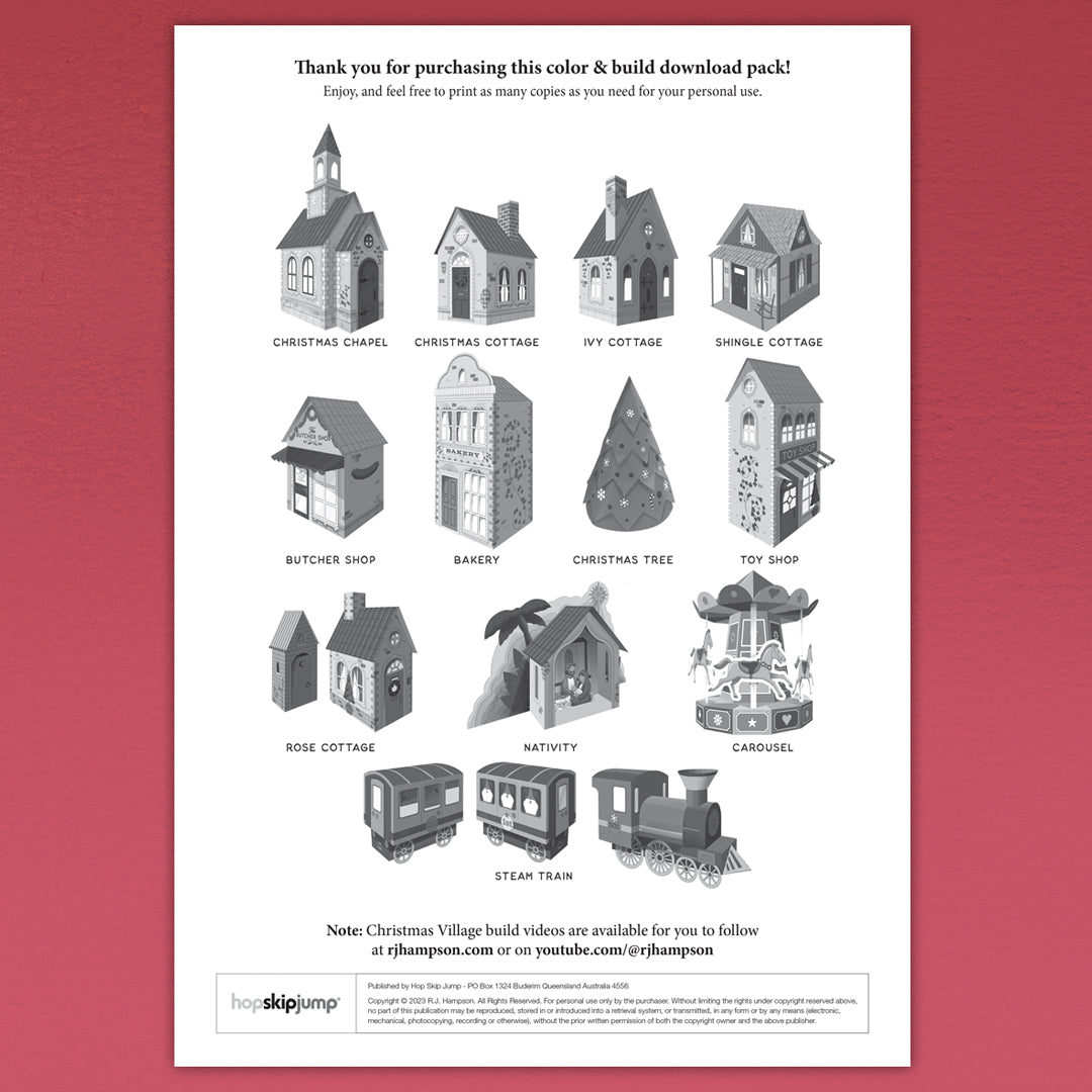 Christmas Tiny Homes - Christmas Village