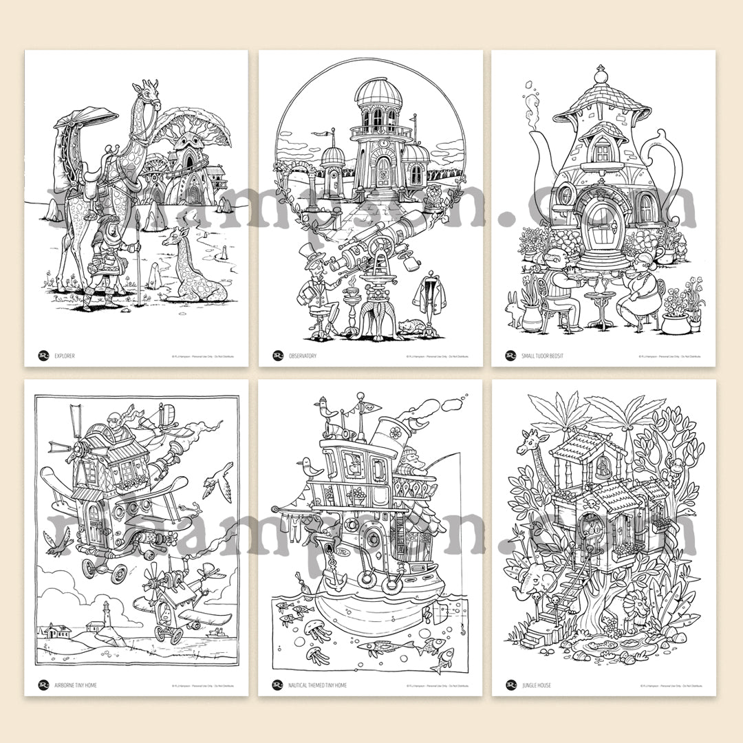 Fantasy Tiny Homes - Mini 6 Pack