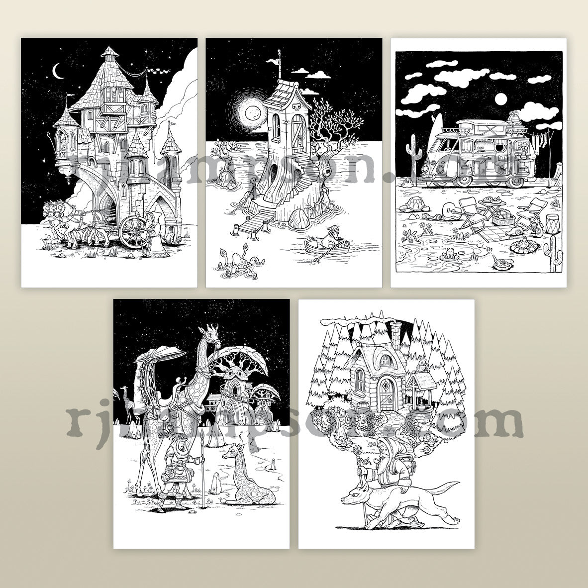 Fantasy Tiny Homes - 25 Duplicate Edition Pack