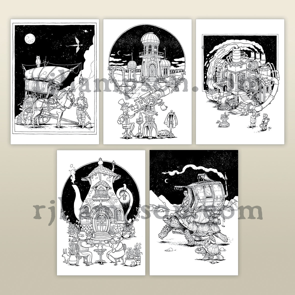 Fantasy Tiny Homes - 25 Duplicate Edition Pack