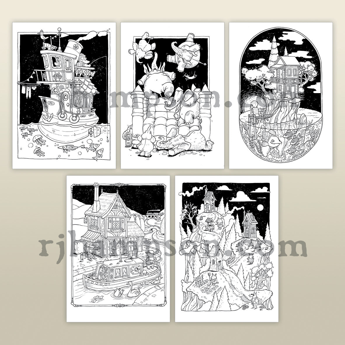 Fantasy Tiny Homes - 25 Duplicate Edition Pack