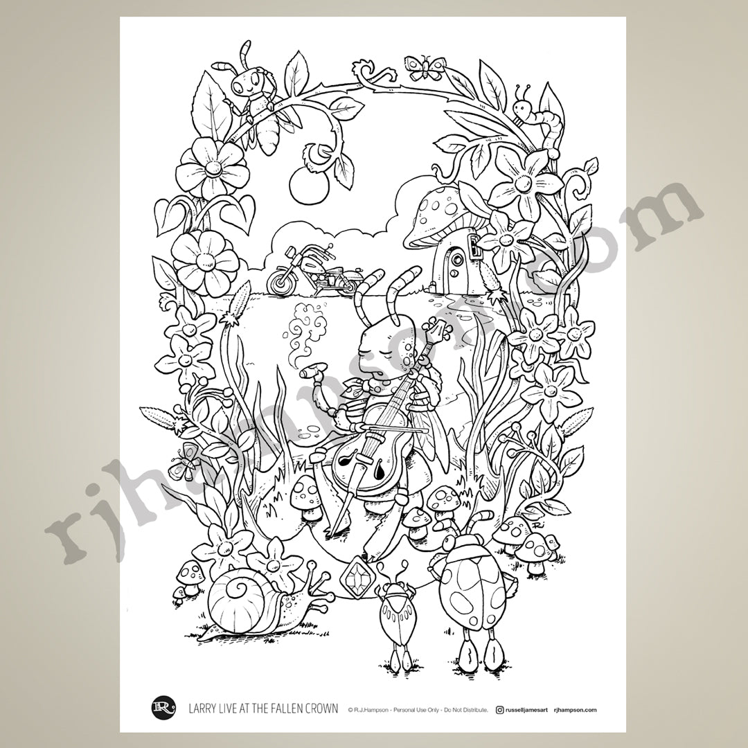 Larry Live at the Fallen Crown