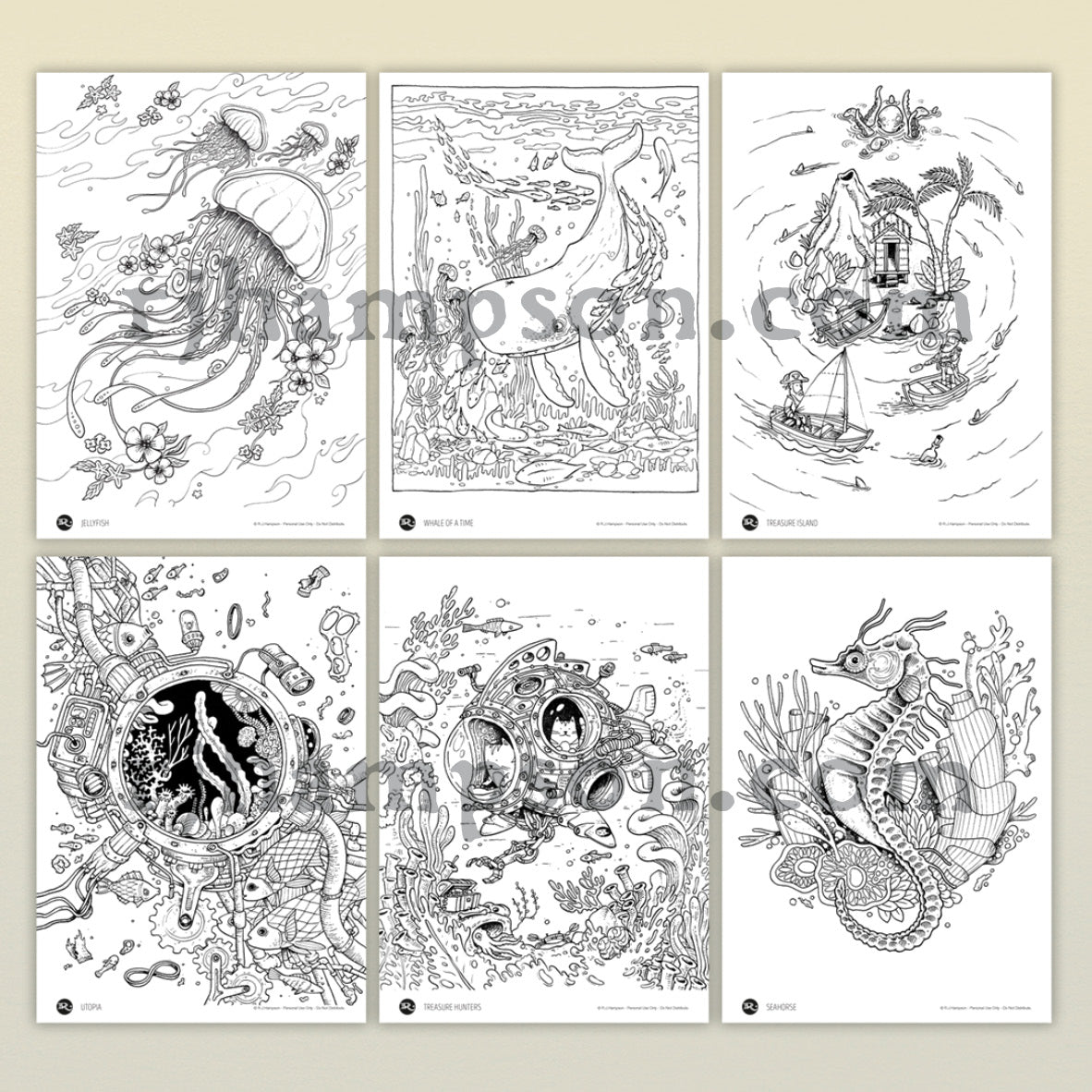 Oceans - Mini 6 Pack