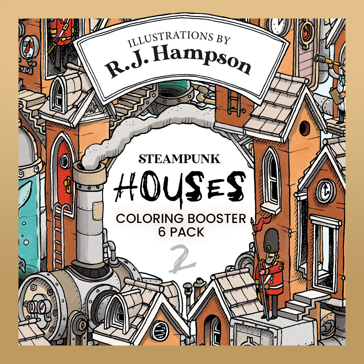 Steampunk Houses 2 Booster - 6 Pack