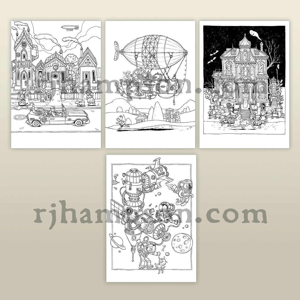 Steampunk Houses 2 - Full Pack