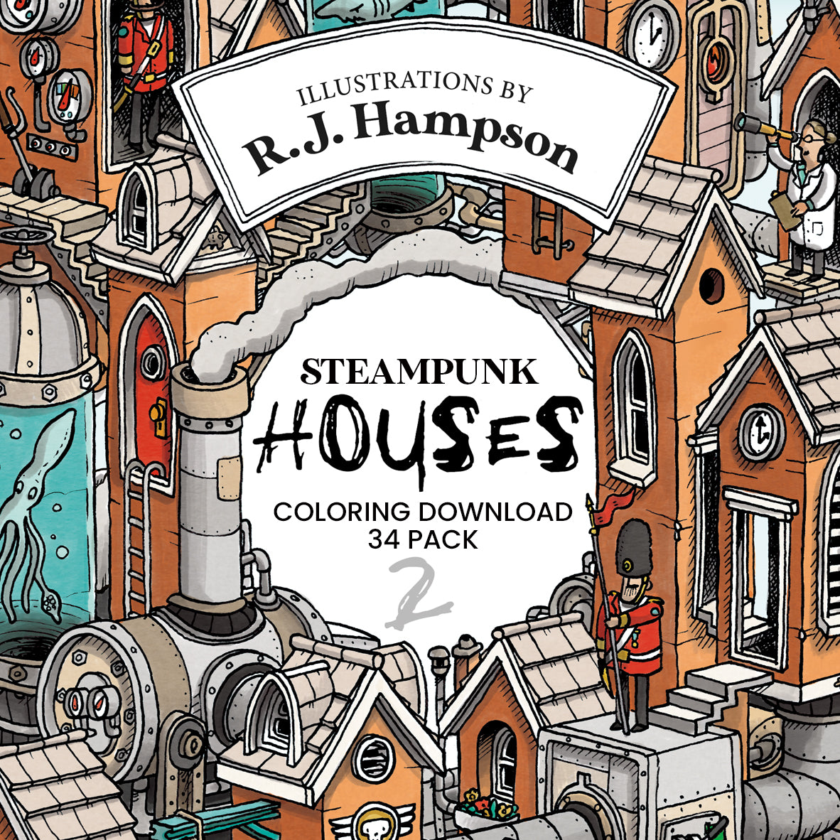 Steampunk Houses 2 - Full Pack