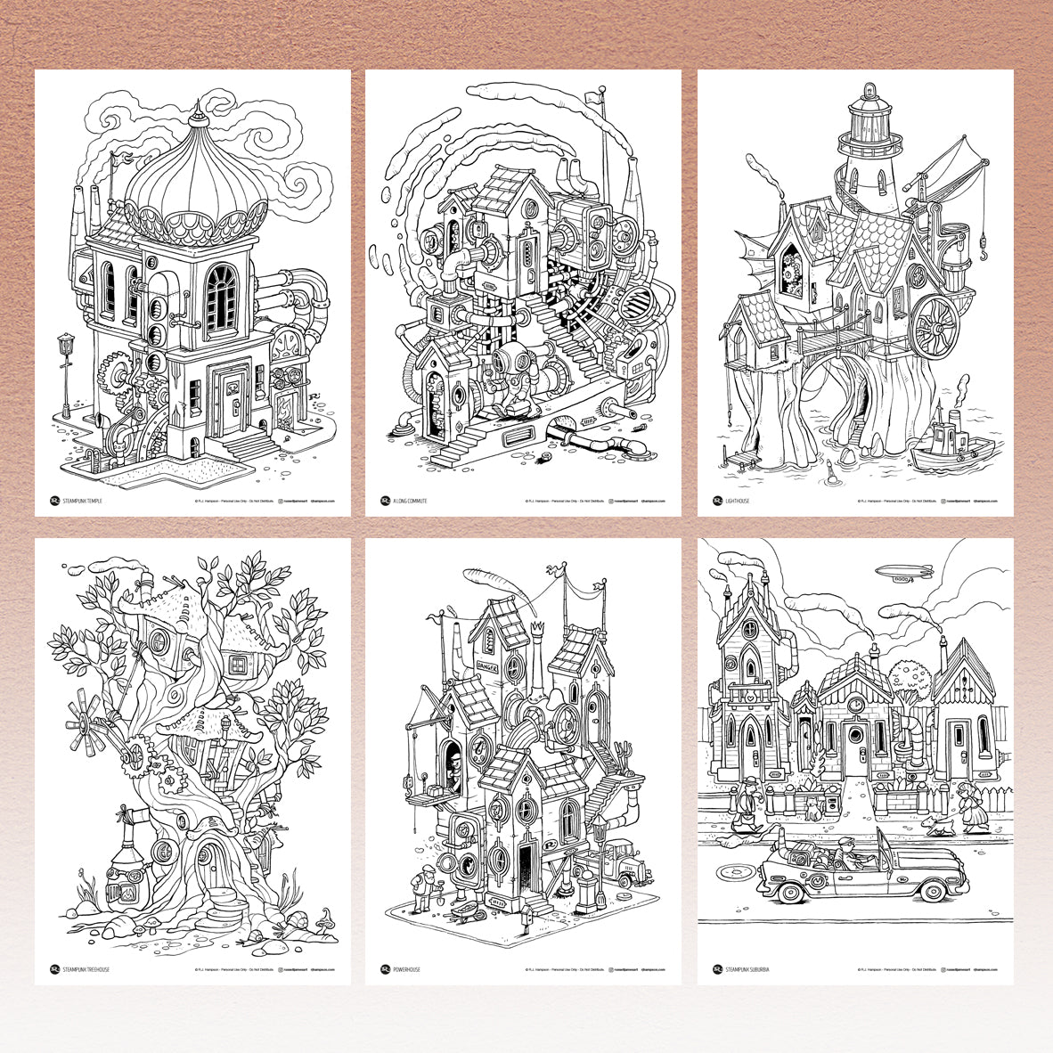 Steampunk Booster - 6 Pack