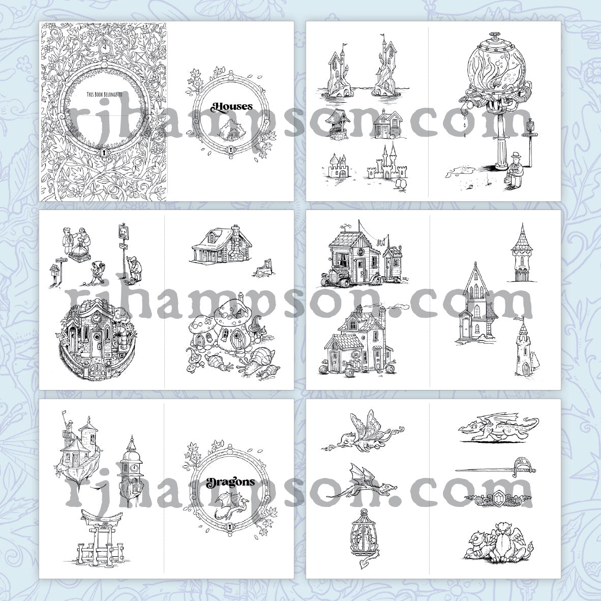 Tiny Tales Volume 2: Houses, Dragons, Oceans, Knick-Knacks and Christmas