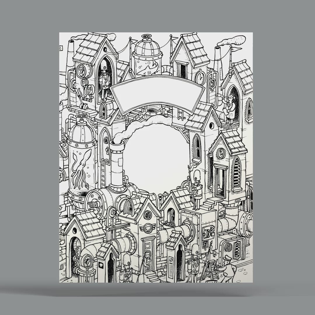 Steampunk Houses 2 - 25 Pack