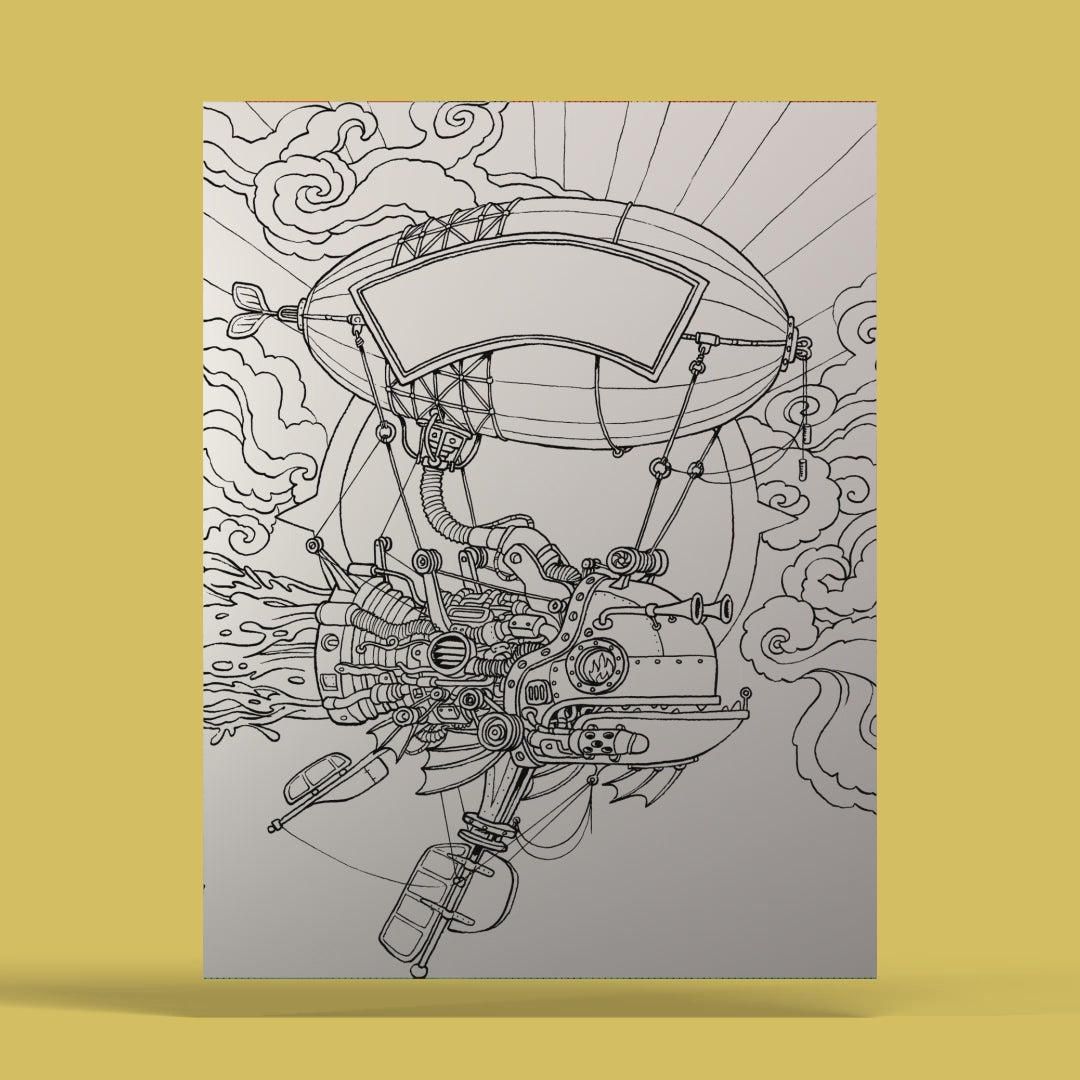 Steampunk Robots - 25 Pack