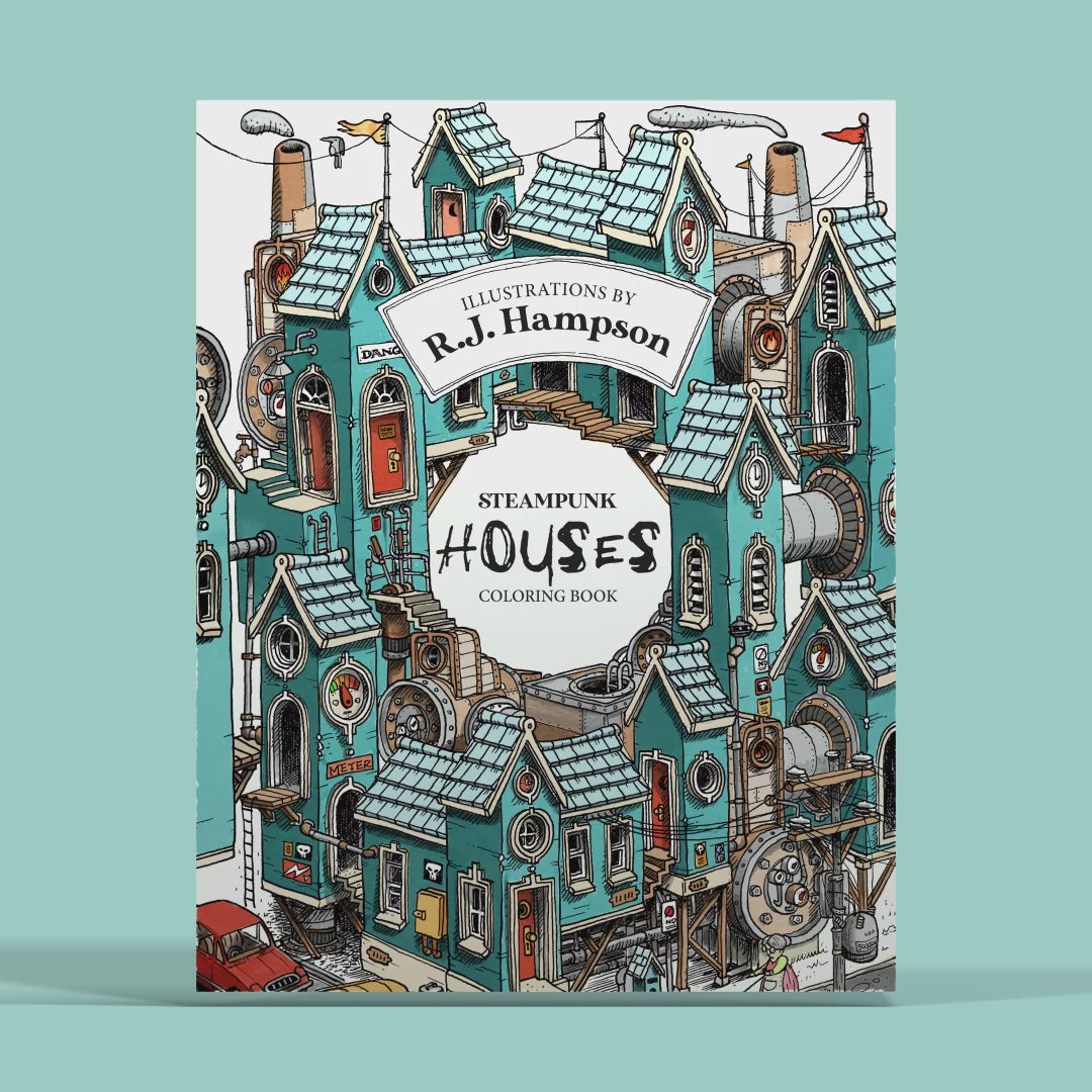 Steampunk Houses - 25 Pack