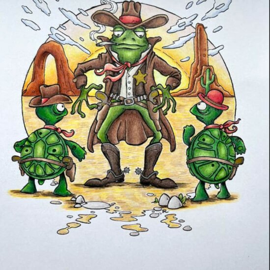 Do You Feel Lucky?, Newsletter, colored by Wendy S, Facebook