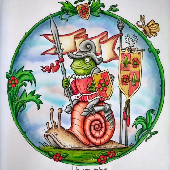 The Tournament, 'A Frog's Tale', colored by la_luna_colours, Instagram
