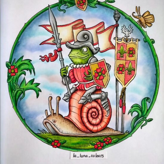 The Tournament, 'A Frog's Tale', colored by la_luna_colours, Instagram