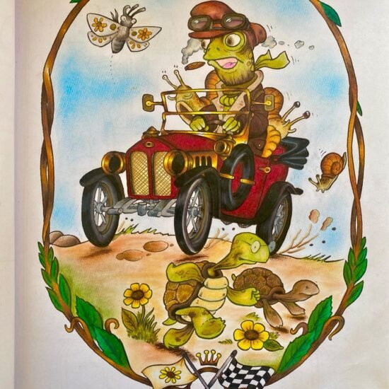 Escargot 'A Frog's Tale', colored by Maddy G