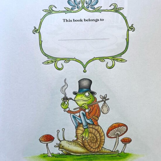 Book Plate, 'A Frog's Tale', colored by colour.sam, Instagram